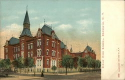 Girls' High School Brooklyn, NY Postcard Postcard Postcard