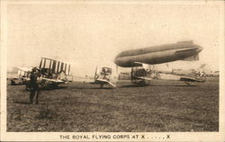 The Royal Flying Corps Postcard