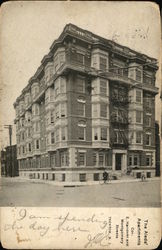 The Aleda Apaprtments Trenton, NJ Postcard Postcard Postcard