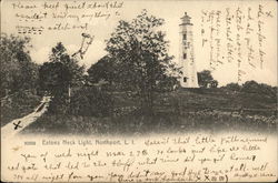 Eatons Neck Lighthouse Postcard