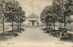 Block House Postcard