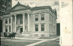 Public Library Binghamton, NY Postcard Postcard Postcard