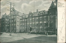 St. Micheal's Hospital Newark, NJ Postcard Postcard Postcard