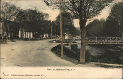 Street View Jeffersonville, NY Postcard Postcard Postcard