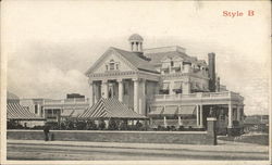 Oxford Manor, Casino "Style B" Postcard