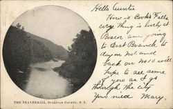 The Beaverkill, Sullivan County Roscoe, NY Postcard Postcard Postcard