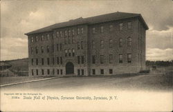 Steele Hall of Physics, Syracuse University New York Postcard Postcard Postcard