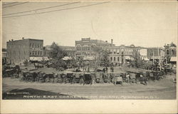 North-East Corner of the Square Monmouth, IL Postcard Postcard Postcard