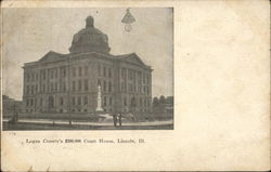 Logan Court House Postcard