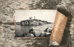 The Nubble Island Postcard