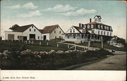 Curtis Farm, Fortunes Rocks Kennebunkport, ME Postcard Postcard Postcard