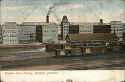 Douglas Shoe Factory, Montello Brockton, MA Postcard Postcard Postcard