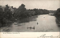 Up the Perkiomen Postcard