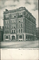 Y. W. C. A. Building Detroit, MI Postcard Postcard Postcard