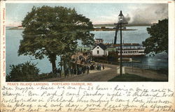 Peak's Island Landing Postcard