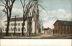 Unitarian Church & Opera House Postcard