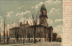 Lewiston City Building Postcard