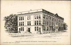 Peace Conference Building, Portsmouth Navy Yard New Hampshire Postcard Postcard Postcard