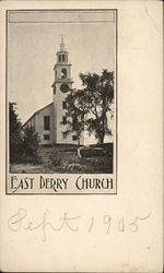 East Derry Church Postcard