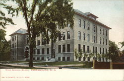 High School Building Portsmouth, NH Postcard Postcard Postcard