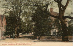 The Sir William Pepperell House Kittery point, ME Postcard Postcard Postcard