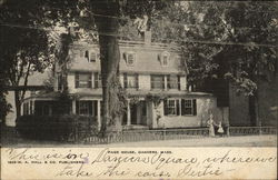 Page House Danvers, MA Postcard Postcard Postcard