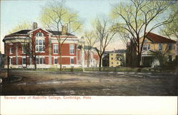 General View of Radcliffe College Cambridge, MA Postcard Postcard Postcard