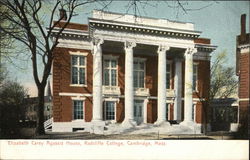 Elizabeth Carey Agassiz House, Radcliffe College Postcard