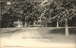 Home of D.L. Moody East Northfield, MA Postcard Postcard Postcard