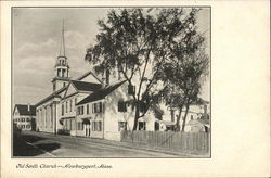 Old South Cuhurch Newburyport, MA Postcard Postcard Postcard