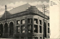 Post Office New Bedford, MA Postcard Postcard Postcard