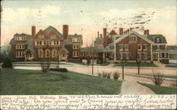 Dana Hall Wellesley, MA Postcard Postcard Postcard