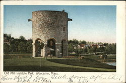 Old Mill Institute Park Postcard