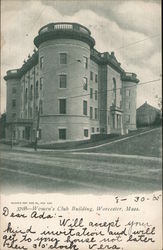 Women's Club Building Postcard