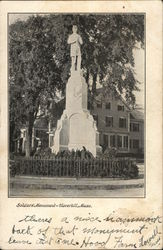 Soldiers MonumentSoldiers' Monument Postcard