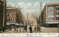 Town House Square Postcard