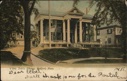 Public Library Postcard