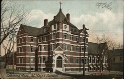 St. Mary's Convent Lawrence, MA Postcard Postcard Postcard