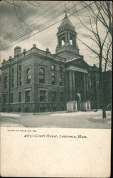 Court House Lawrence, MA Postcard Postcard Postcard