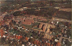 A Bird's Eye View Of Mansfield State College Postcard