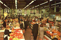 Farmer's Market Lancaster, PA Postcard Postcard