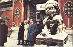 President and Mrs. Nixon Peking China Presidents Postcard Postcard