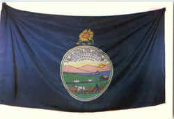 Official State Flag Of Kansas Postcard