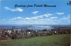 Greetings From Duluth Postcard