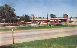 Brooks Motel Postcard