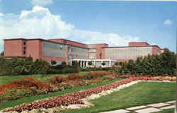 Horticultural Gardens And Student Services Building Postcard