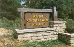 My Old Kentucky Home State Shrine Postcard