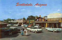 Scottsdale, N. Brown ST Arizona Postcard Postcard