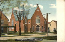 Congregational Church Postcard