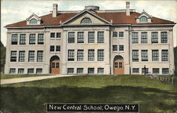 New Central School Postcard